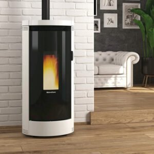 Extraflame Prestige Line Debby Evo Pelletofen Stahl Weiß