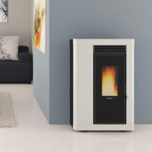 Extraflame Annabella AD Evo 16 Pelletofen Stahl Weiß