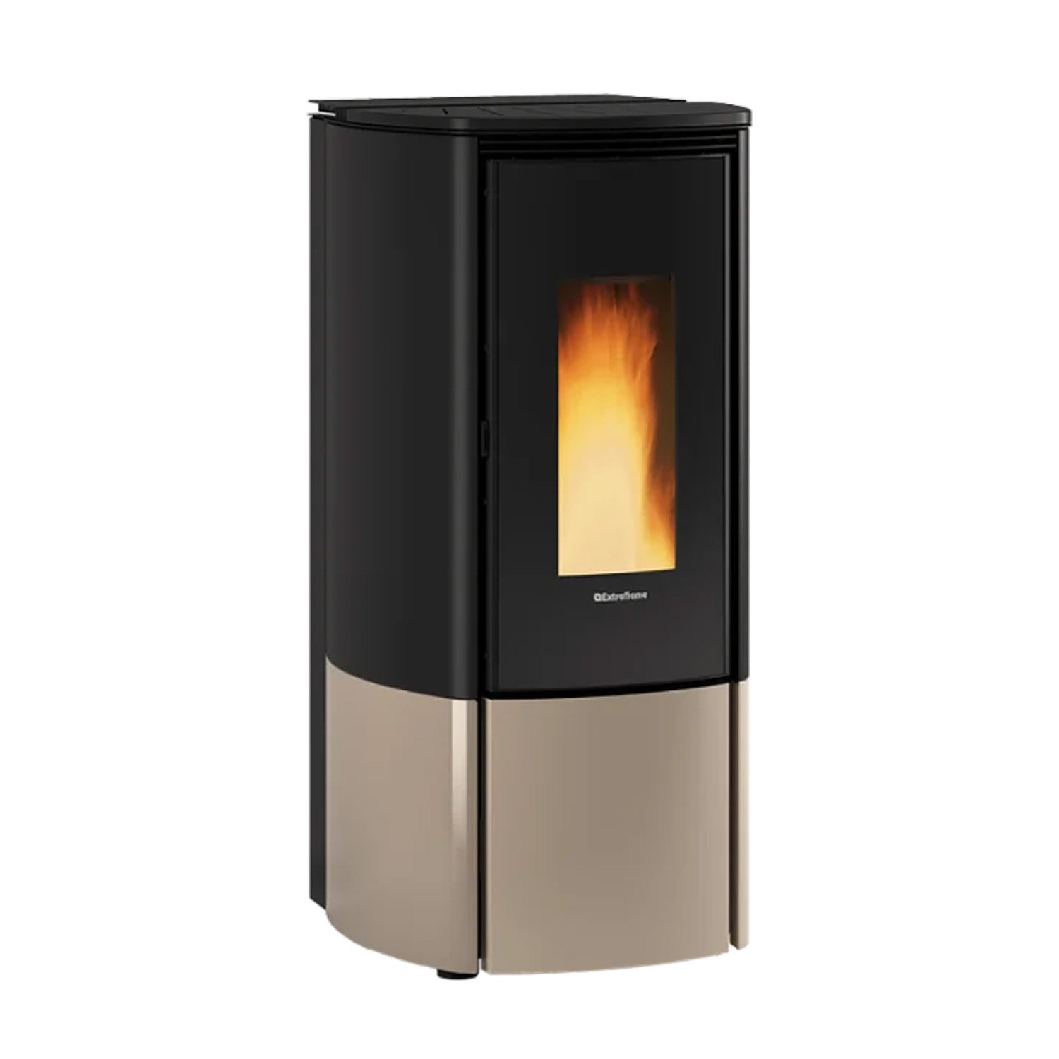 Extraflame Katia 11 Pelletofen Evolution Line taubengrau 2026 – Bild 2