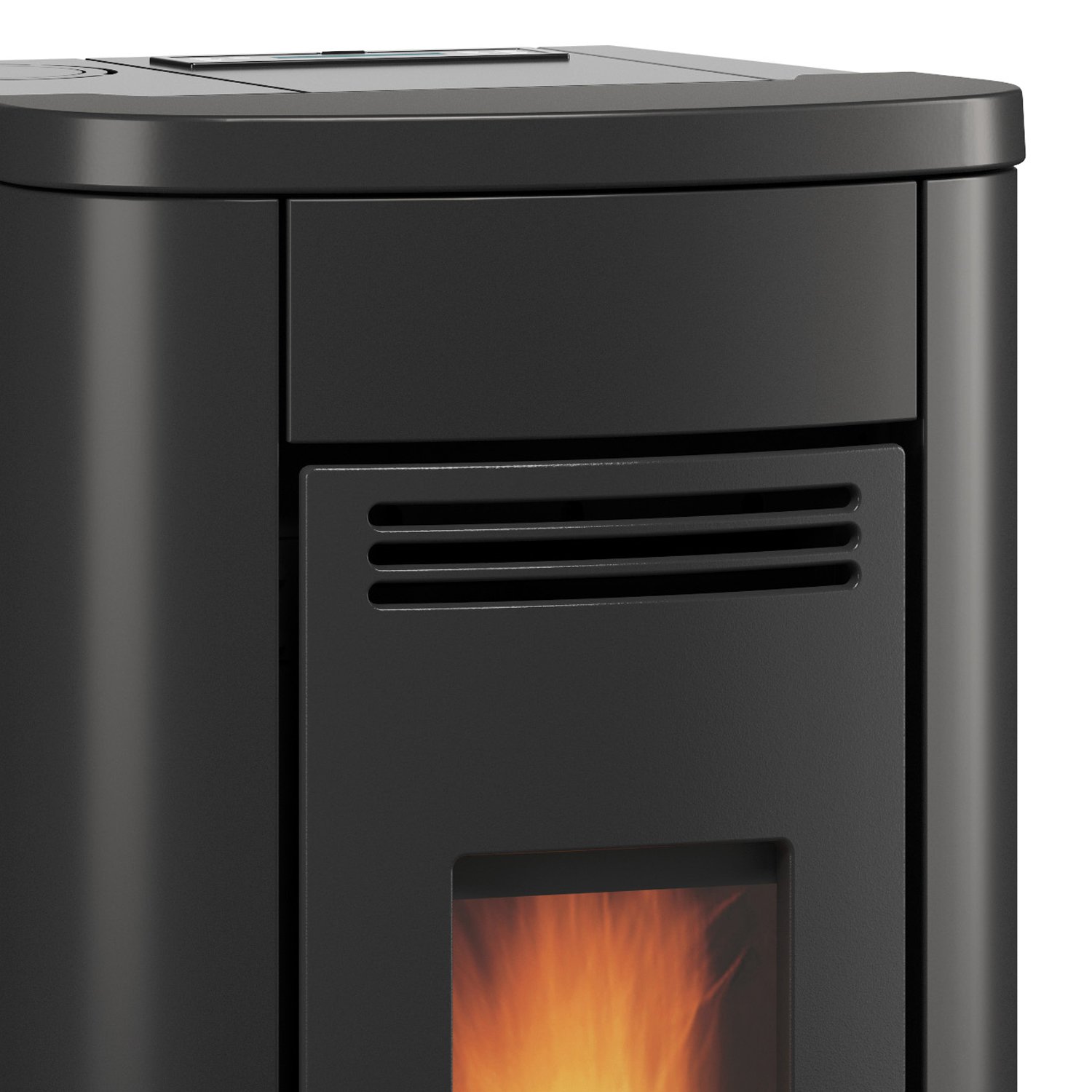 Extraflame KLAUDIA 5.0 EVO Pelletofen schwarz – Bild 3