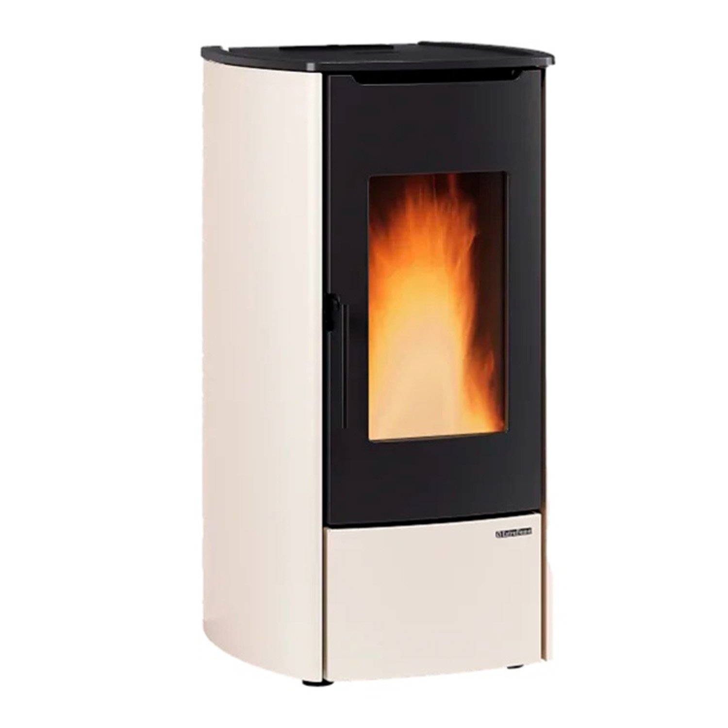 Extraflame Marina Idro 16 H11 wasserführender Pelletofen Stahl Elfenbein – Bild 2