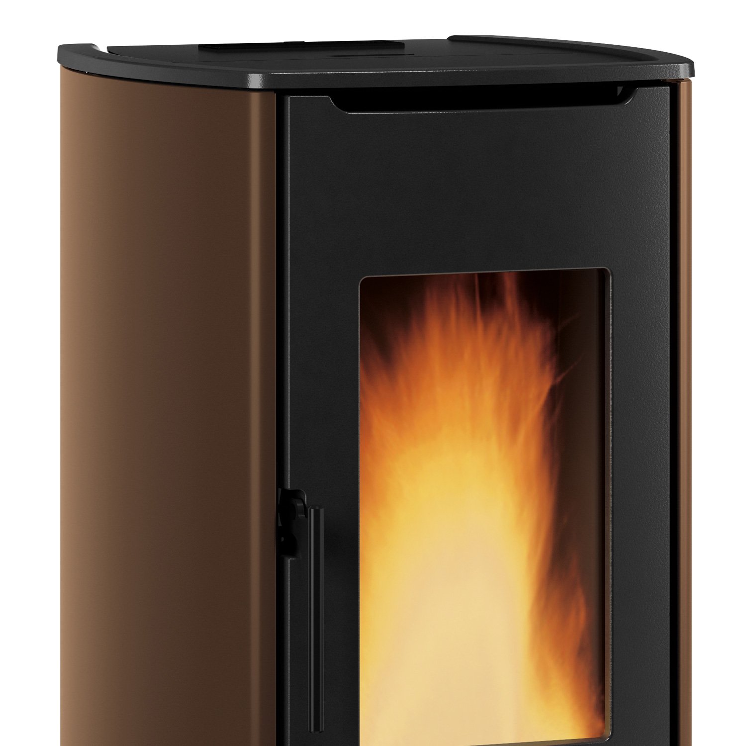 Extraflame Marina Idro 16 H11 wasserführender Pelletofen Stahl Bronze – Bild 3