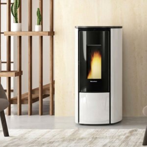 Extraflame Katia 9 5.0 Evo Pelletofen Evolution Line weiß