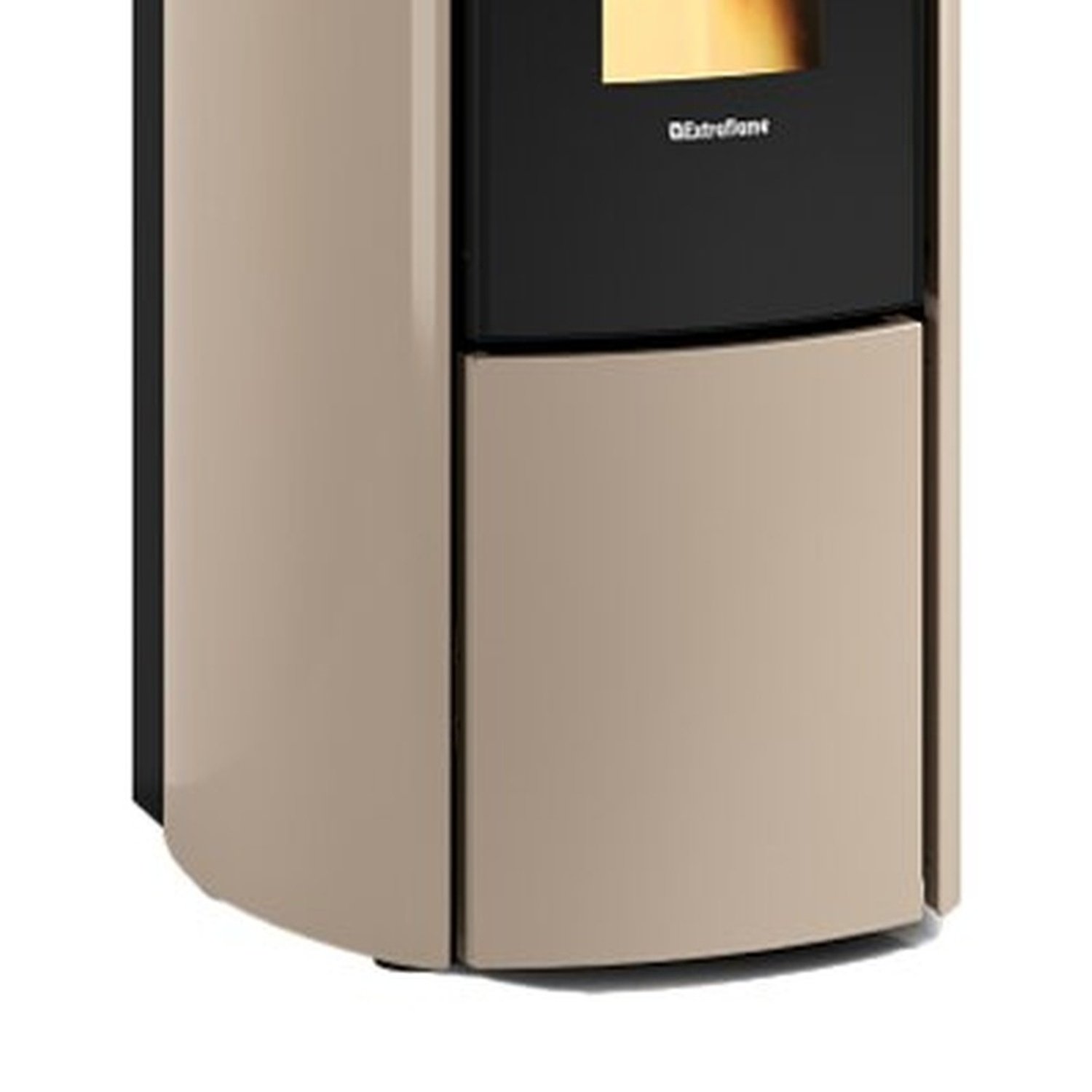 Extraflame KATIA 9 5.0 EVO - Taupe Matt Pelletofen EVOLUTION LINE – Bild 4