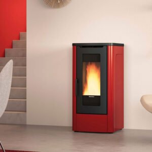 Extraflame Dahiana Plus AD Pelletofen Traditional Line bordeaux