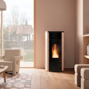 Extraflame Miriana Idro H23 wasserführender Pelletofen elfenbein Evolution Line