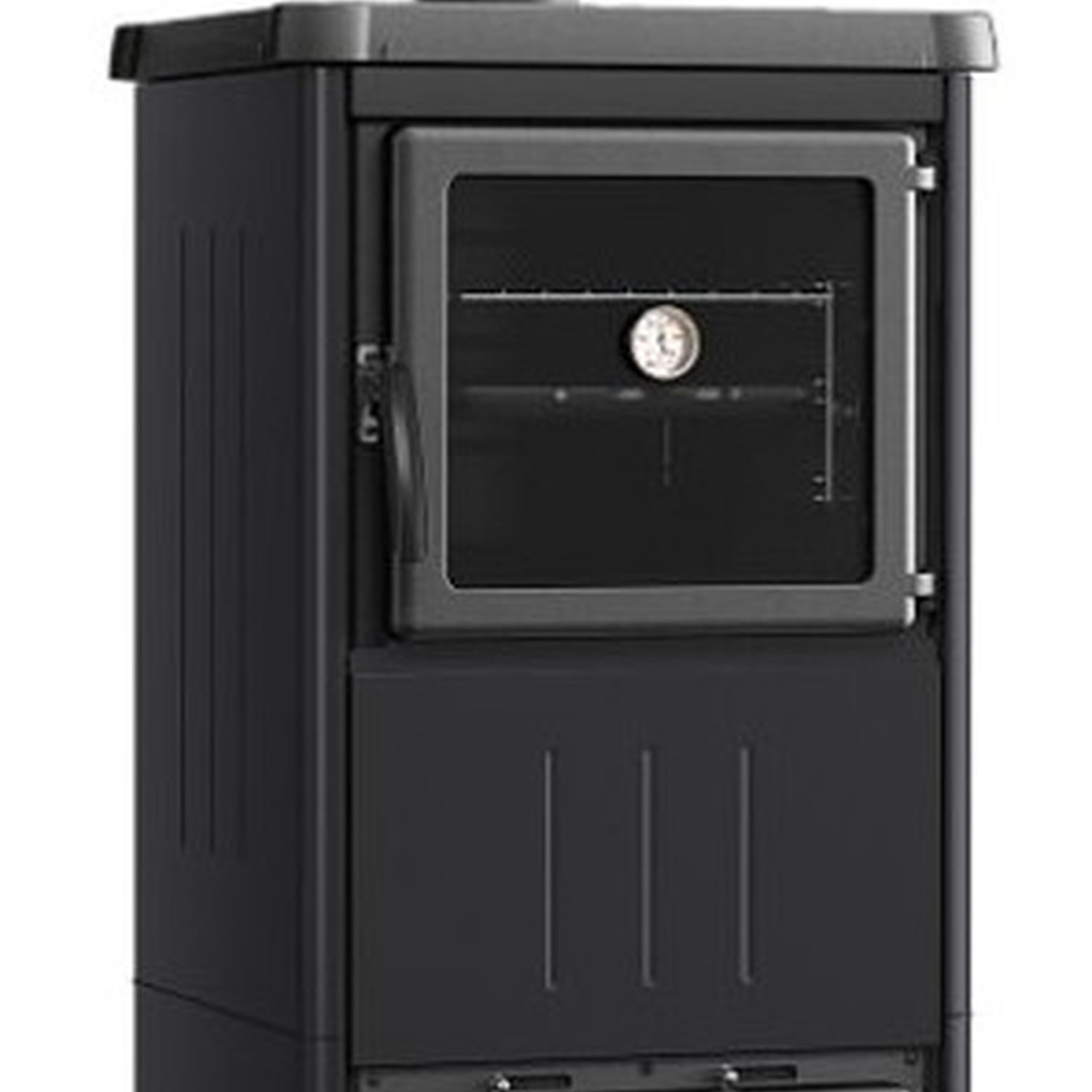 La Nordica NOVA FORNO.16 STEEL - Anthrazit Schwarz Kaminofen – Bild 3