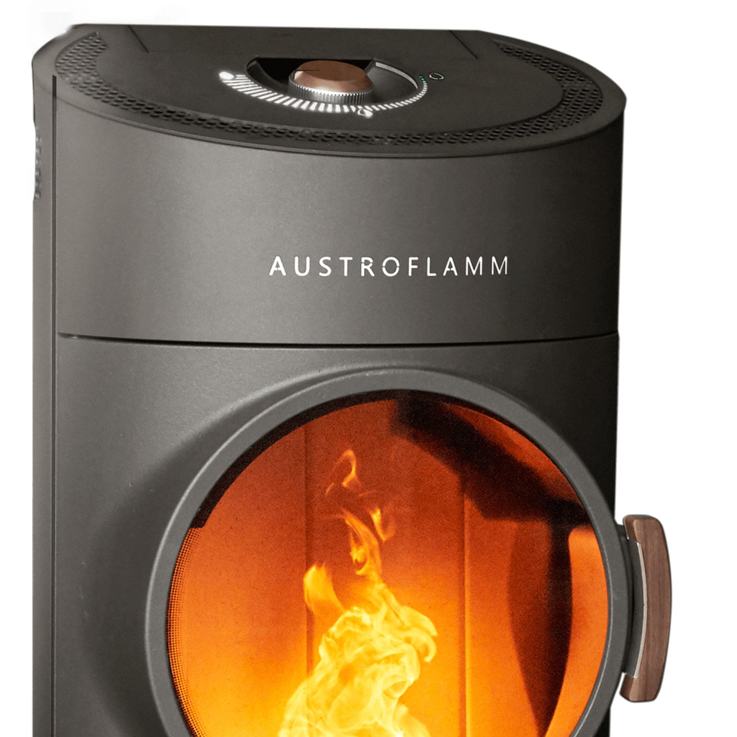 Austroflamm Clou Compact 2.0 Pelletofen Stahl gussgrau – Bild 3