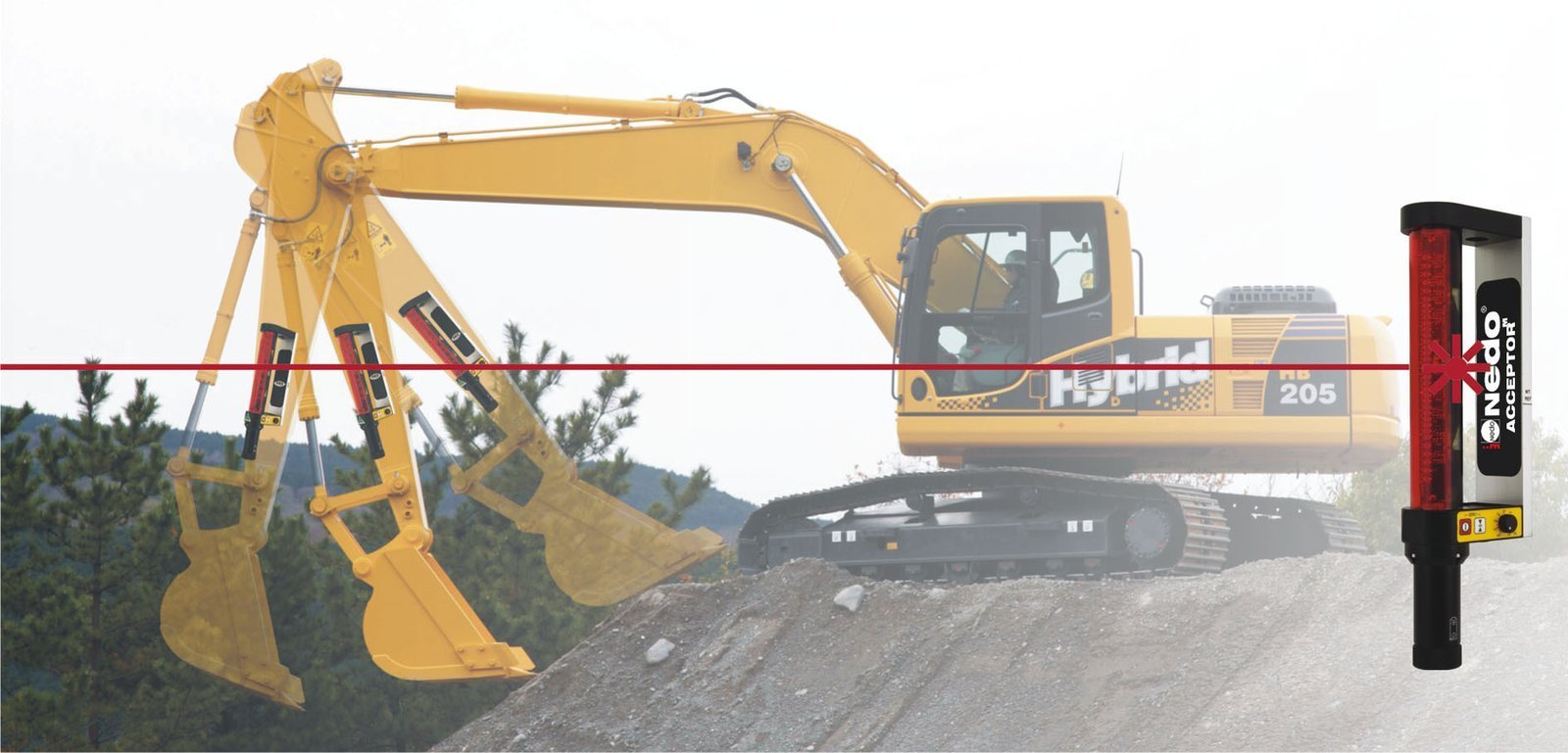 NEDO ACCEPTOR M – Bagger- / Maschinenempfäger – Bild 2
