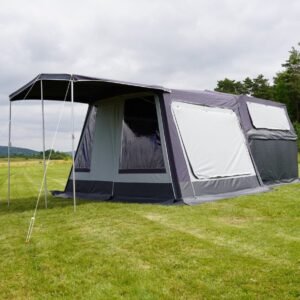 TPV Offroad-Campinganhänger KT-EB3 Offroad-Camper 2.0 1300kg Gebremst + Vorzelt und Sonnendach