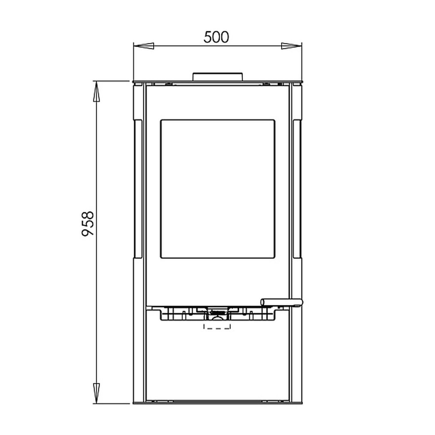 Aduro 9 air Kaminofen Schwarz – Bild 3