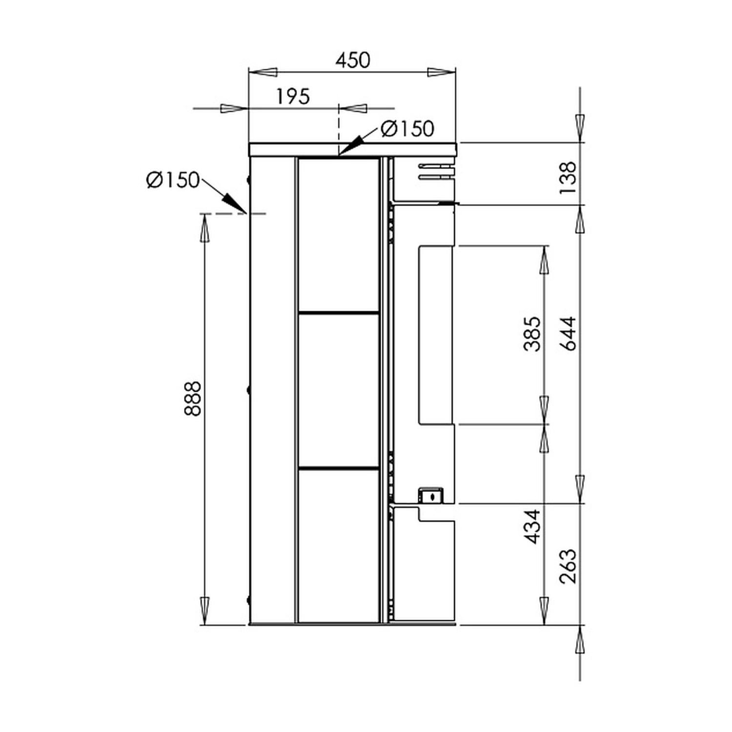 Aduro 1.1SK Kaminofen Schwarz – Bild 4