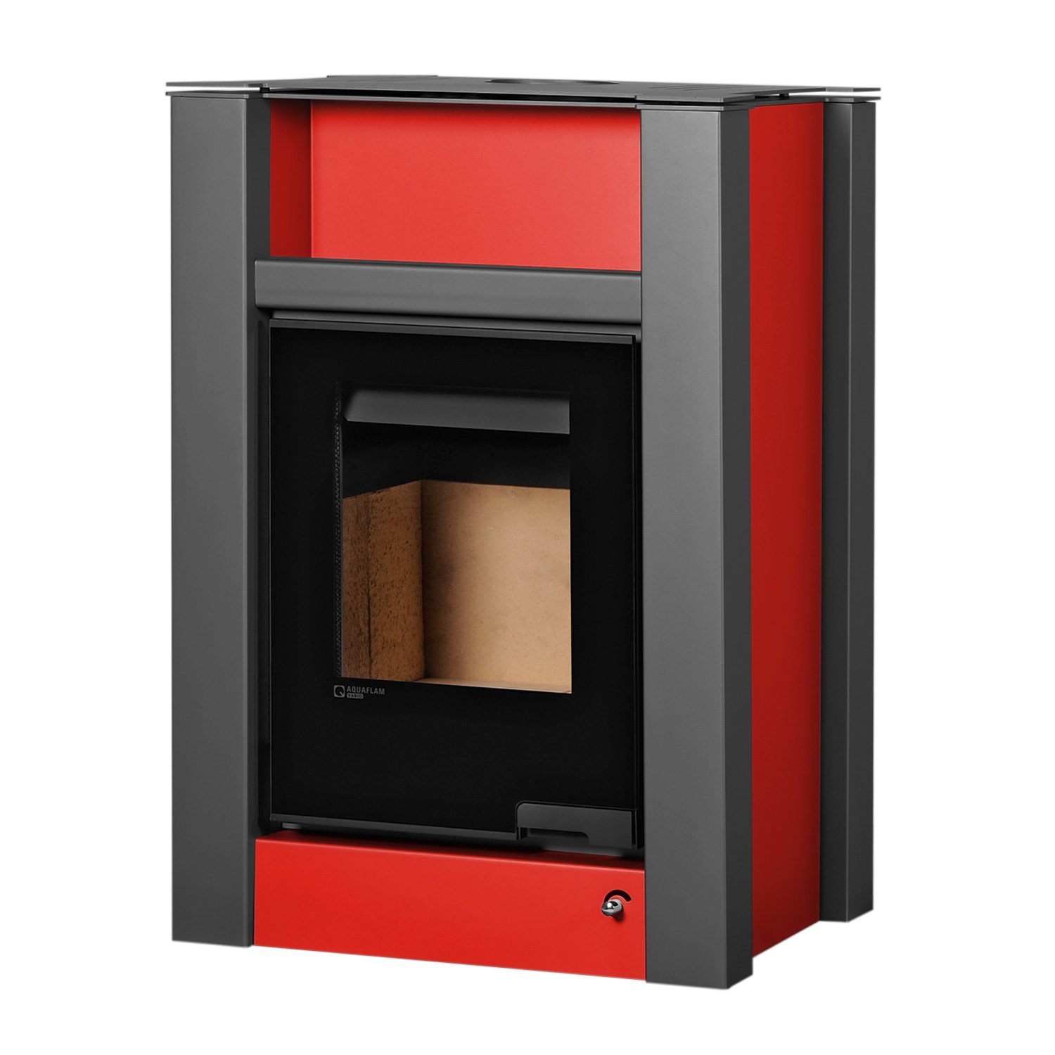 Aquaflam Vario Lend 11 kW Basic Red Set + Kombispeicher THKE/F 600 – Bild 2