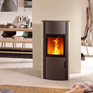 Austroflamm Polly light Pelletofen Keramik Vanilla Caramel - Restbestand