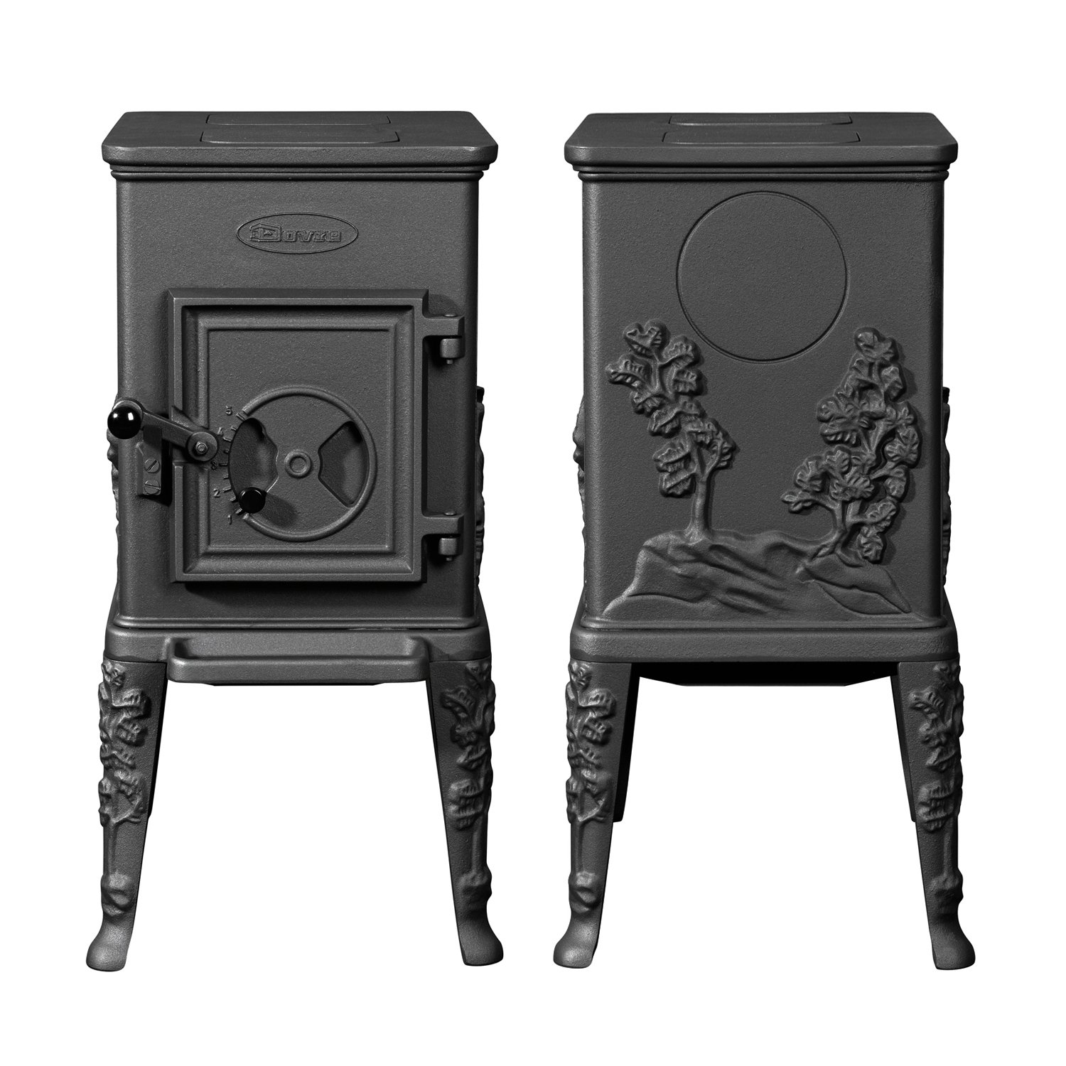 Dovre 100 CBS Kaminofen Gusseisen Schwarz – Bild 3