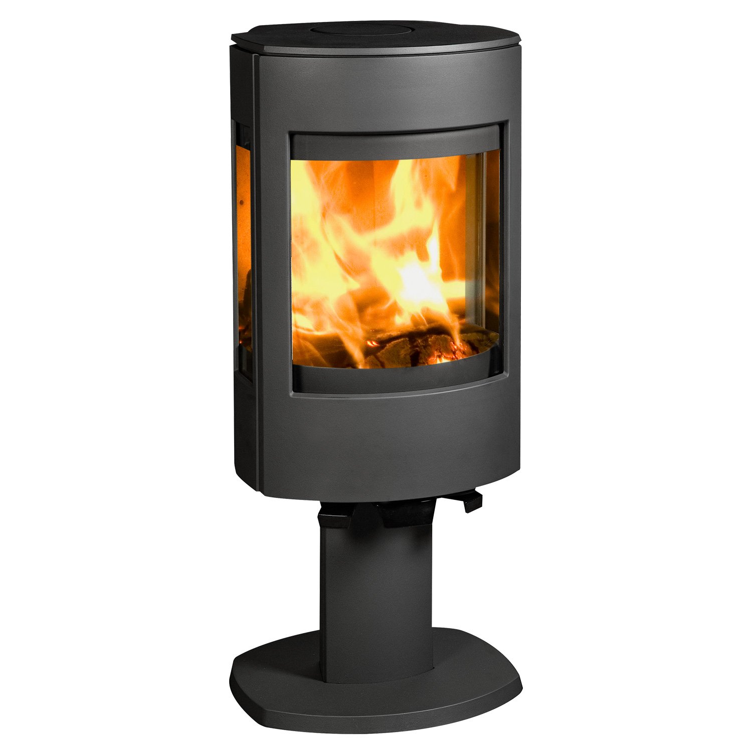 Dovre Astro 4CB/P Kaminofen Stahl Schwarz Bauart 2 – Bild 2