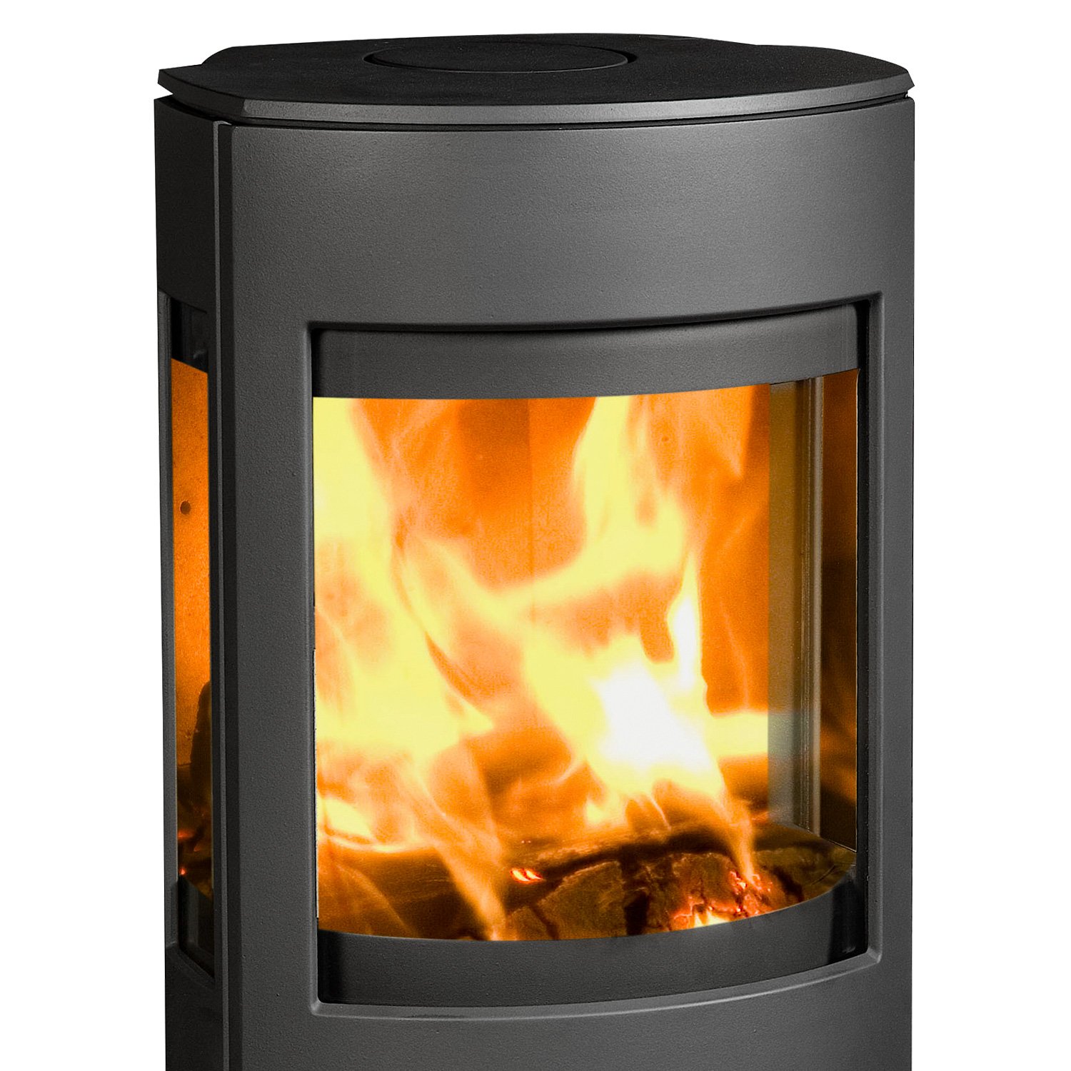 Dovre Astro 4CB/P Kaminofen Stahl Schwarz Bauart 2 – Bild 3