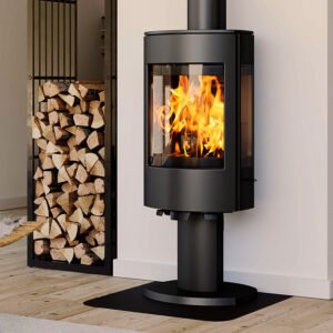 Dovre Astro 4CB/P Kaminofen Stahl Schwarz Bauart 2