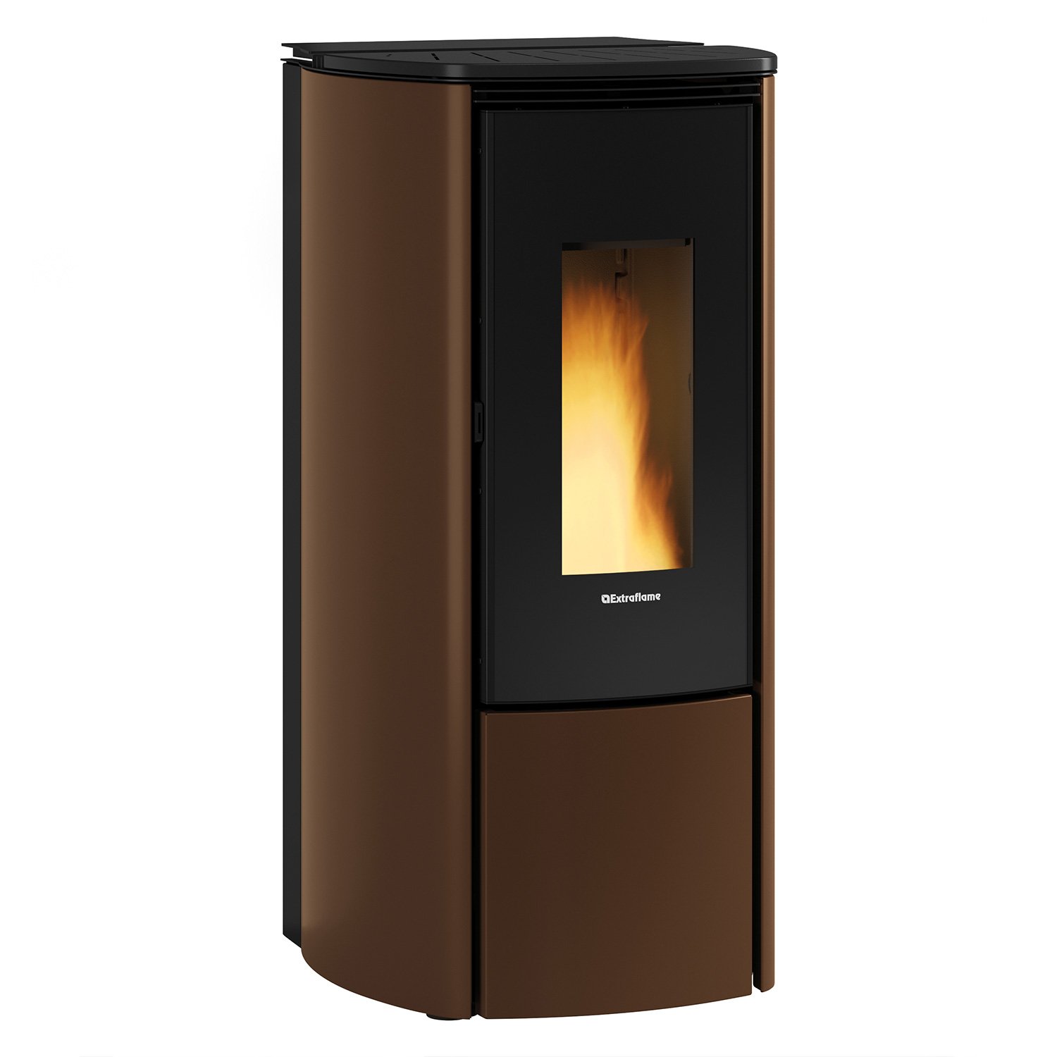 Extraflame Evolution Line Katia 9 Pelletofen Stahl Bronze – Bild 2