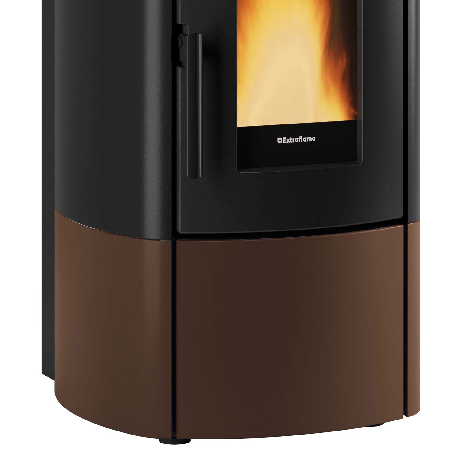 Extraflame Evolution Line Noris Pelletofen Stahl Bronze – Bild 6
