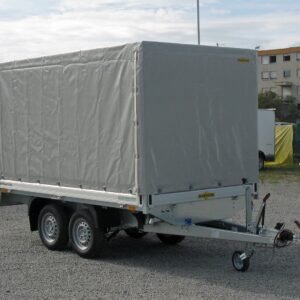 Humbaur HT203116 Planenaufbau LH 1600 mm – Grau