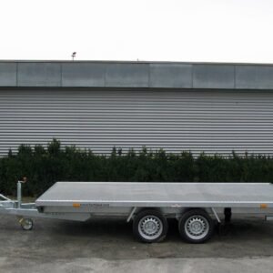 Humbaur Universal 3500 Aluboden, Seilwinde, Rampen