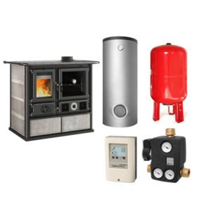 La Nordica Termorosa DSA 16 Naturstein Komplett-Set + Pufferspeicher TPSM 600, inkl. Isolierung