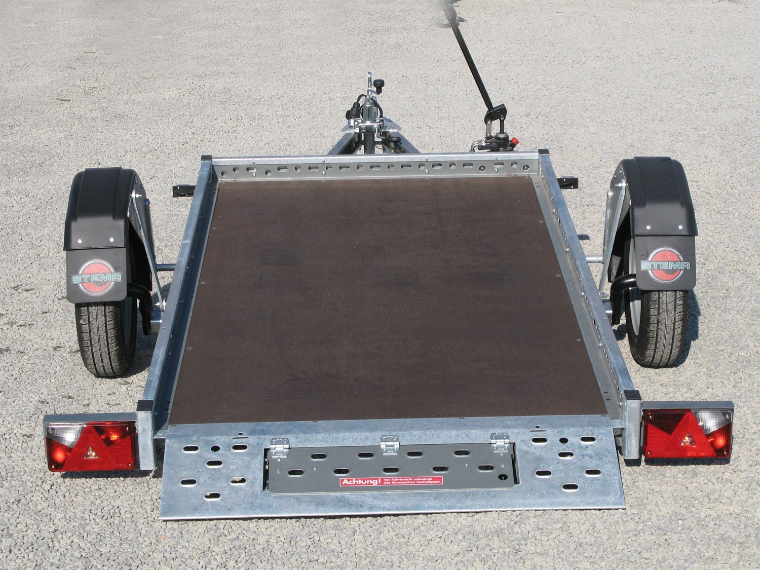 STEMA WOM XT 750 STS O1 7.5-25-13.1 Ungebremster Absenkanhänger – Bild 2
