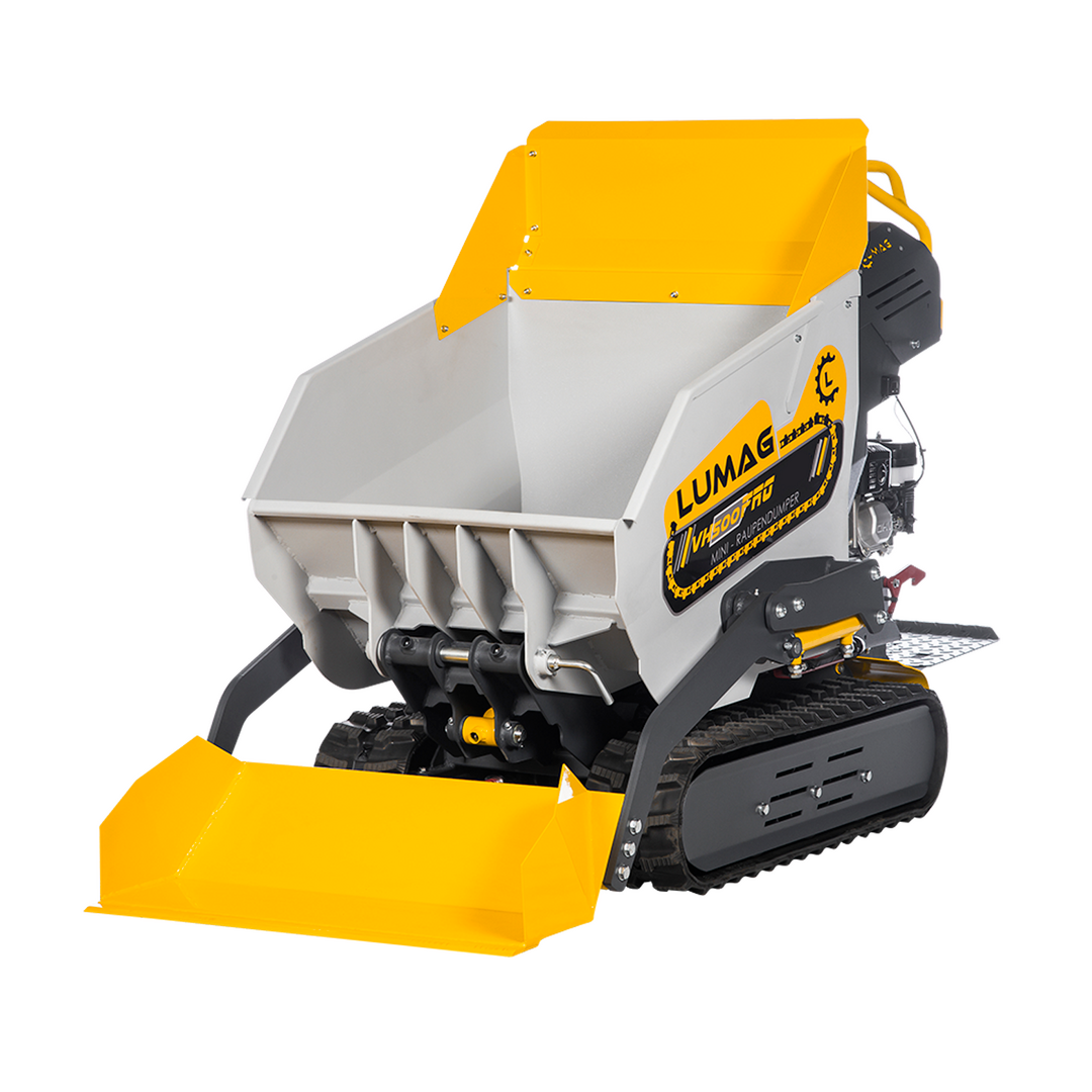 LUMAG VH500-PROA Minidumper mit Frontkippmulde und Selbstladeschaufel 500 kg Zuladung – Bild 2